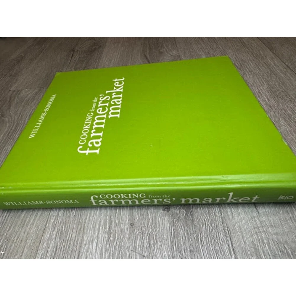 Farmers Market Cookbook Hardcover Seasonal Recipe Kitchen Coffee Table Book
